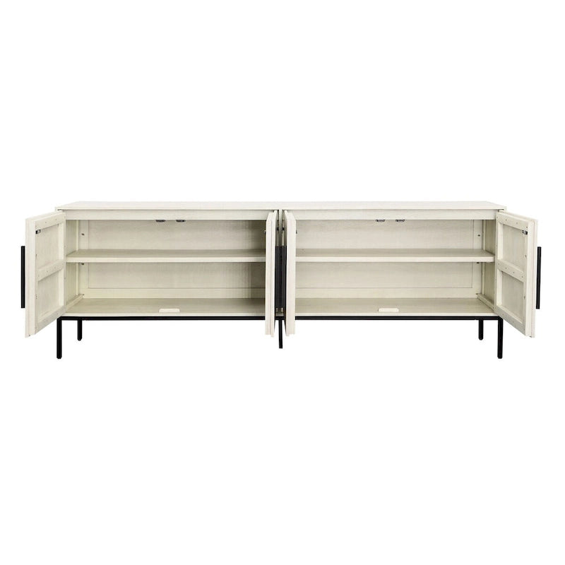 96" Wide Mango Wood Sideboard