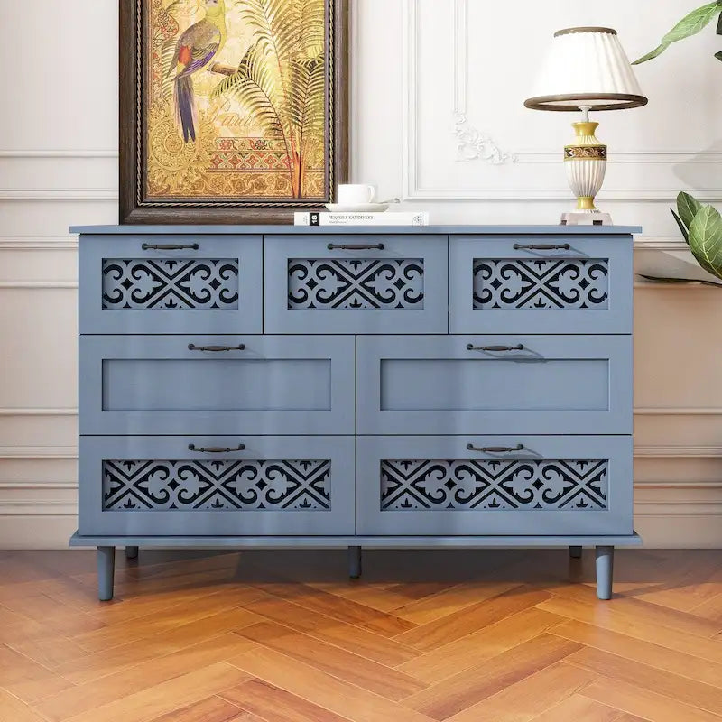 3-Door 3-Drawer Storage Cabinet for Bedroom