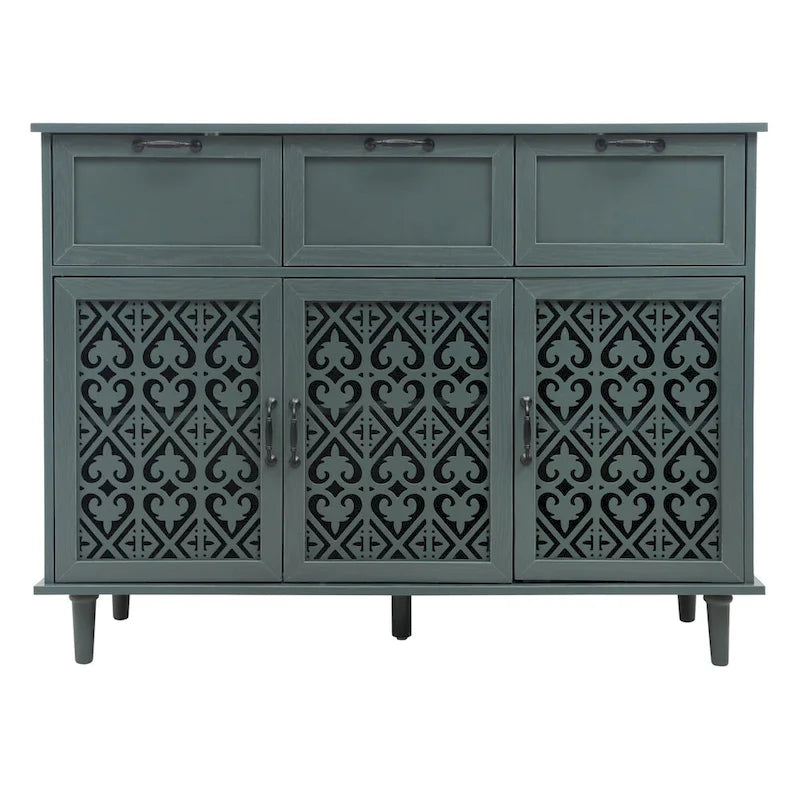 3-Door 3-Drawer Storage Cabinet for Bedroom