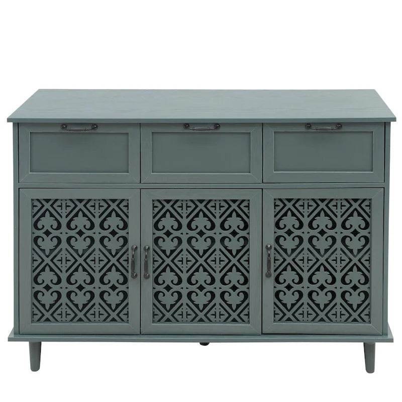 3-Door 3-Drawer Storage Cabinet for Bedroom