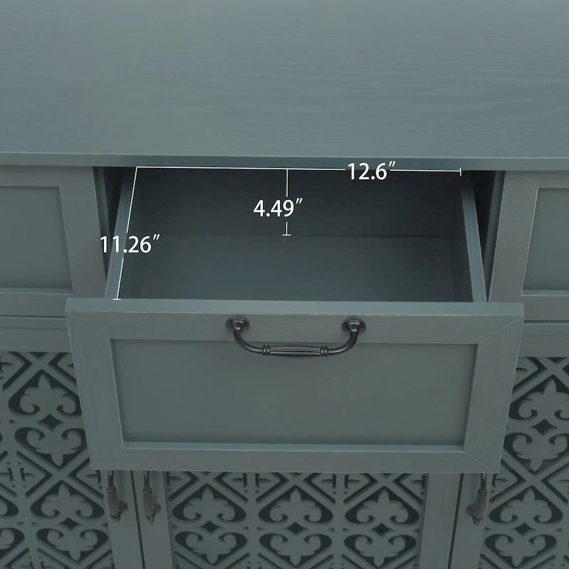 3-Door 3-Drawer Storage Cabinet for Bedroom