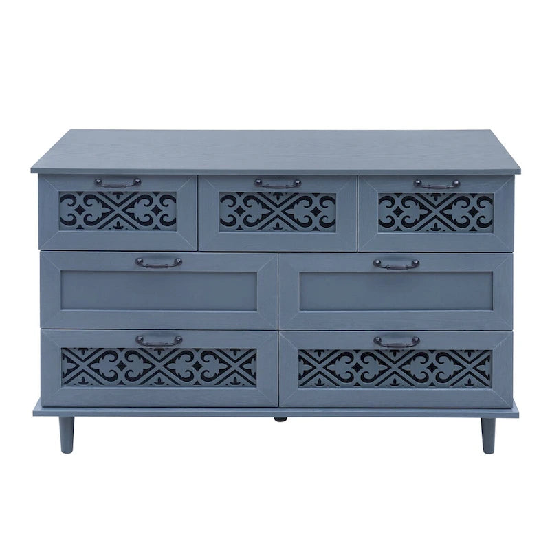 3-Door 3-Drawer Storage Cabinet for Bedroom