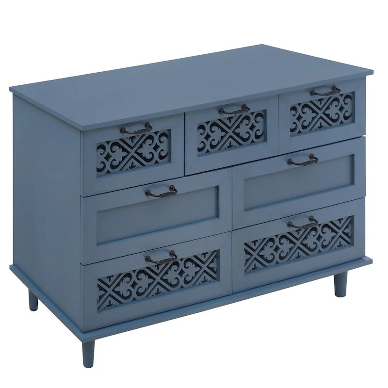 3-Door 3-Drawer Storage Cabinet for Bedroom