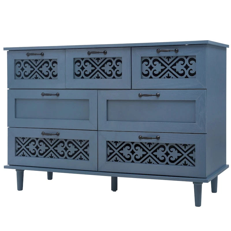 3-Door 3-Drawer Storage Cabinet for Bedroom
