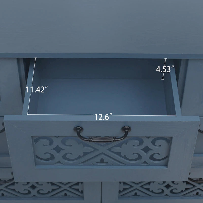 3-Door 3-Drawer Storage Cabinet for Bedroom
