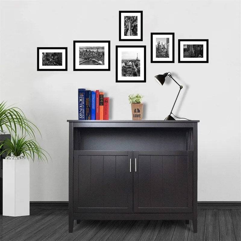 Buffet Cabinet with Storage Kitchen - 15.75D x 39.96W x 34.25H