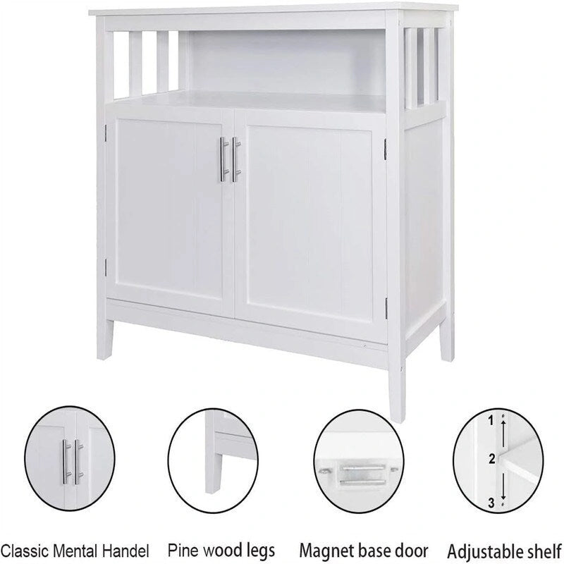 Buffet Cabinet with Storage Kitchen - 15.75D x 39.96W x 34.25H