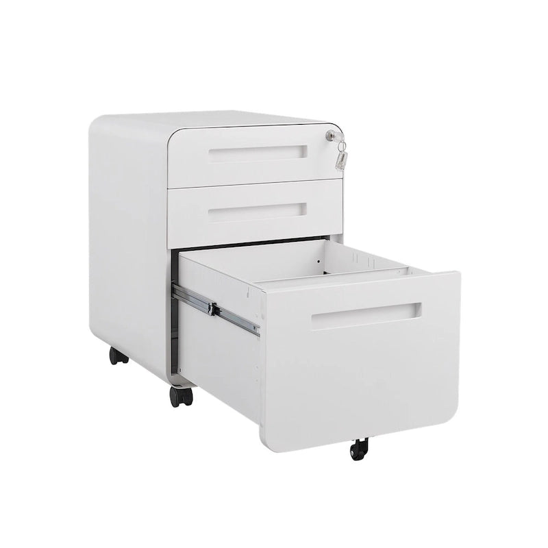 Mobile File Cabinet Under Desk Office,Versatile Storage Cabinet