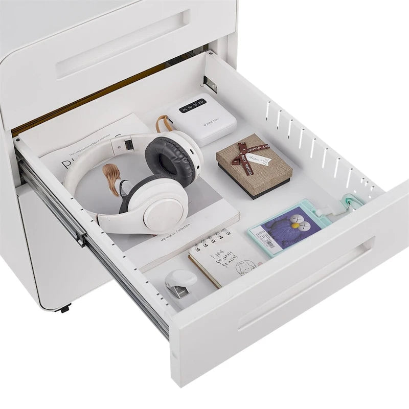 Mobile File Cabinet Under Desk Office,Versatile Storage Cabinet