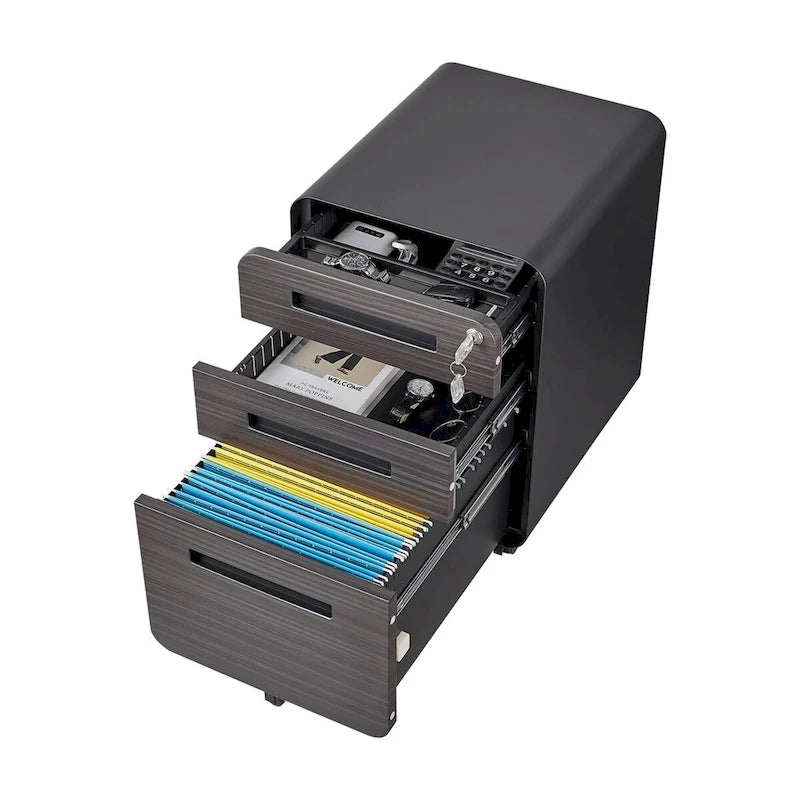Mobile File Cabinet Under Desk Office,Versatile Storage Cabinet