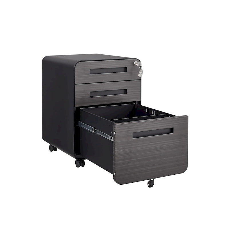 Mobile File Cabinet Under Desk Office,Versatile Storage Cabinet