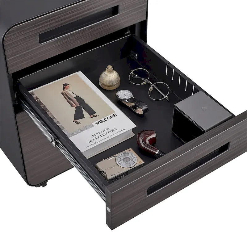 Mobile File Cabinet Under Desk Office,Versatile Storage Cabinet