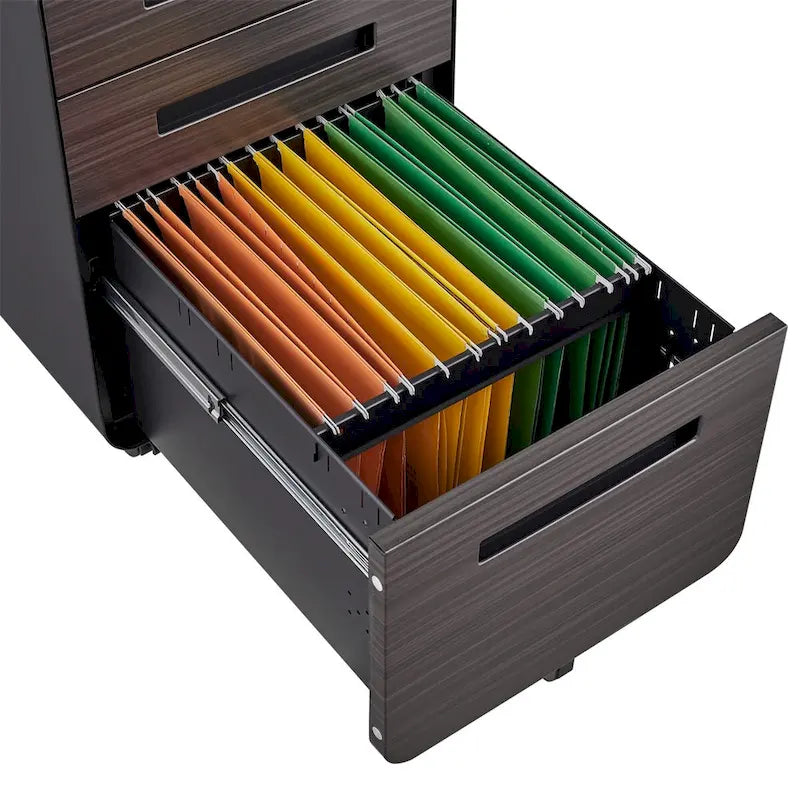 Mobile File Cabinet Under Desk Office,Versatile Storage Cabinet