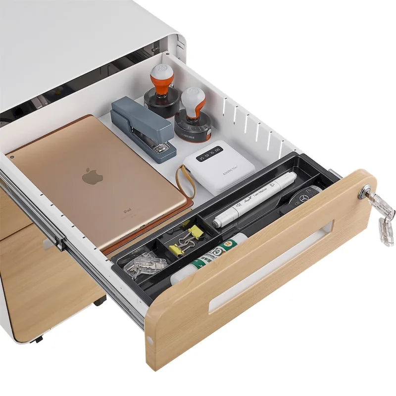Mobile File Cabinet Under Desk Office,Versatile Storage Cabinet
