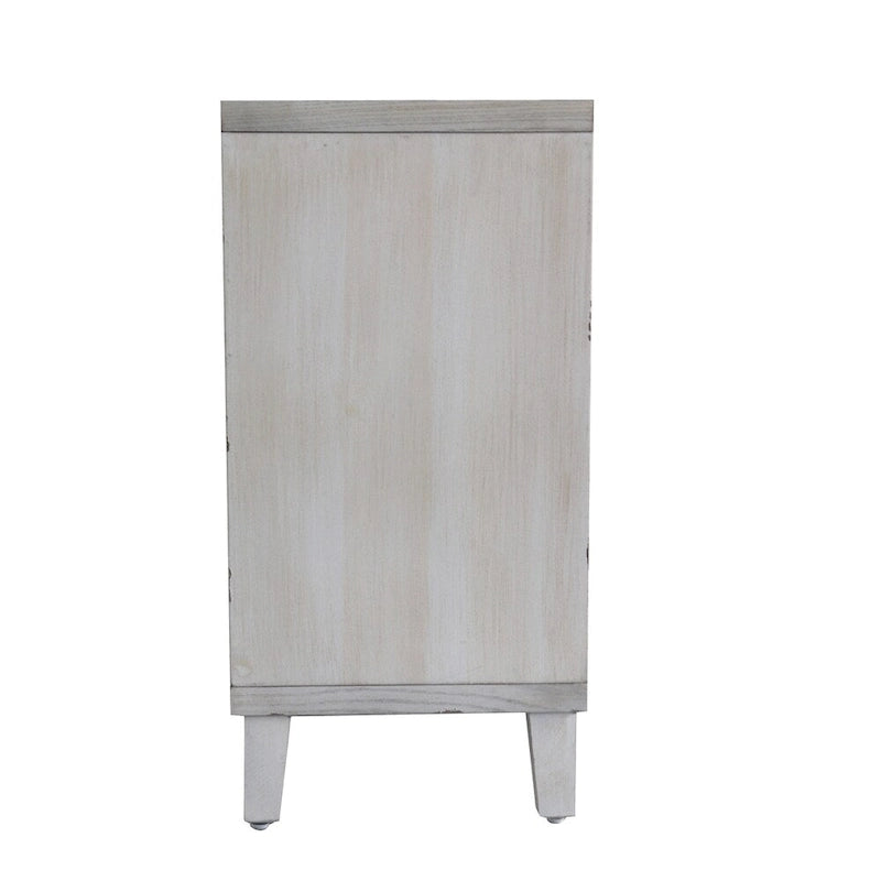 4 Shutter Door Wooden Cabinet Sideboard Buffet Server Cabinet