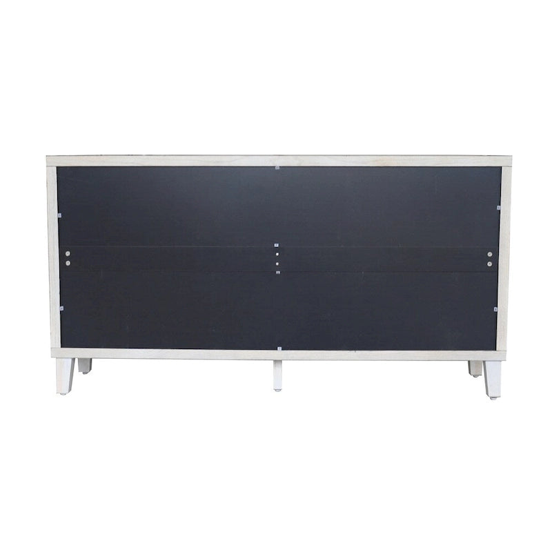 4 Shutter Door Wooden Cabinet Sideboard Buffet Server Cabinet