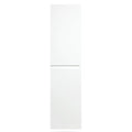 The Frost Collection 14 Inch Linen Tower - Lacquer - 13.8 x 11.8 x 55.1