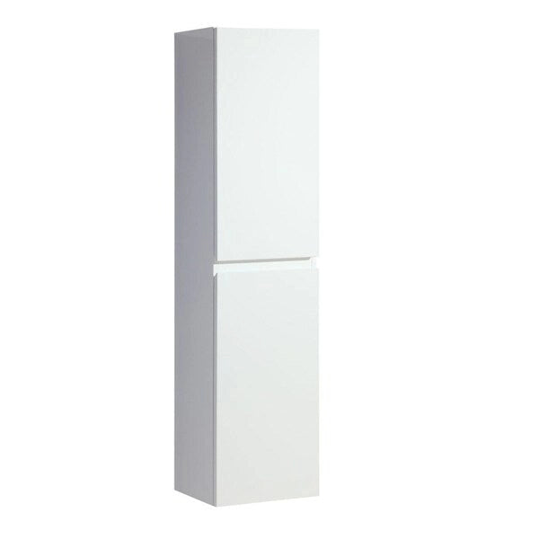 14-Inch Linen Tower in High-Gloss Lacquer - 13.8 x 11.8 x 55.1