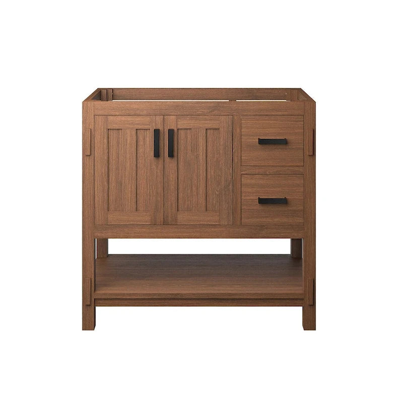 36" Wood Bathroom Vanity Cabinet (Sink Basin Not Included)