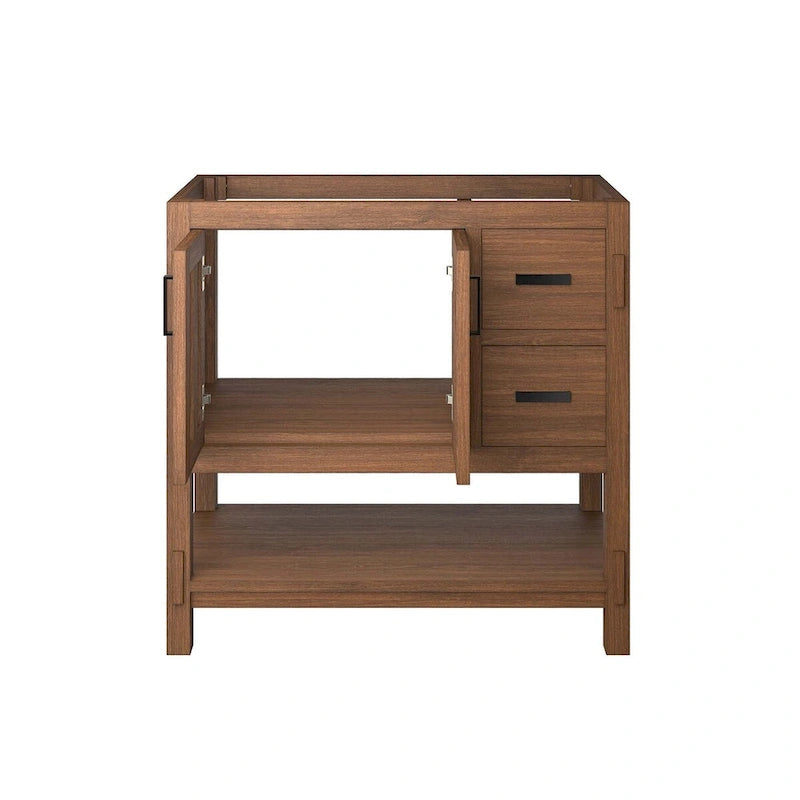 36" Wood Bathroom Vanity Cabinet (Sink Basin Not Included)