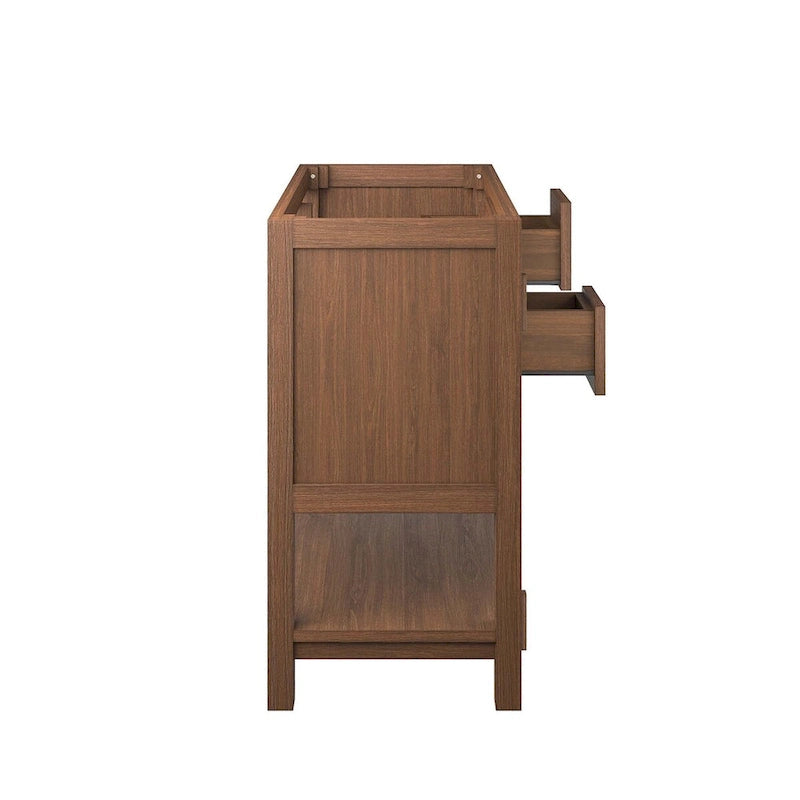 36" Wood Bathroom Vanity Cabinet (Sink Basin Not Included)