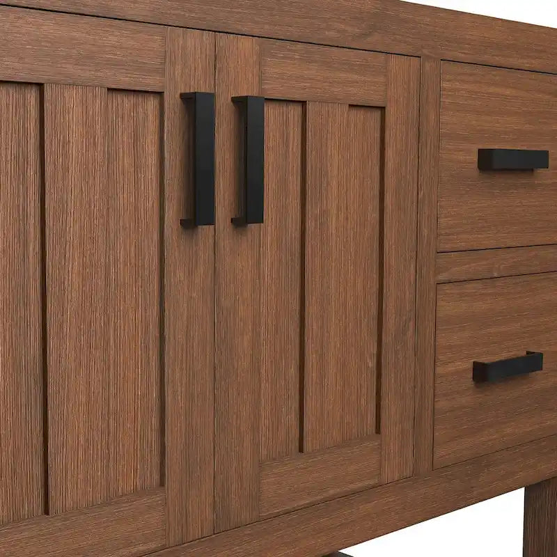 36" Wood Bathroom Vanity Cabinet (Sink Basin Not Included)