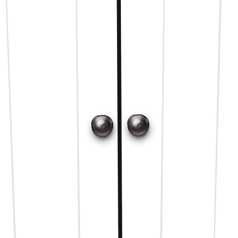 Tall Storage Cabinet with 8 Doors and 4 Shelves Wall Storage Cabinet - 24.00L * 12.80W * 72.40H