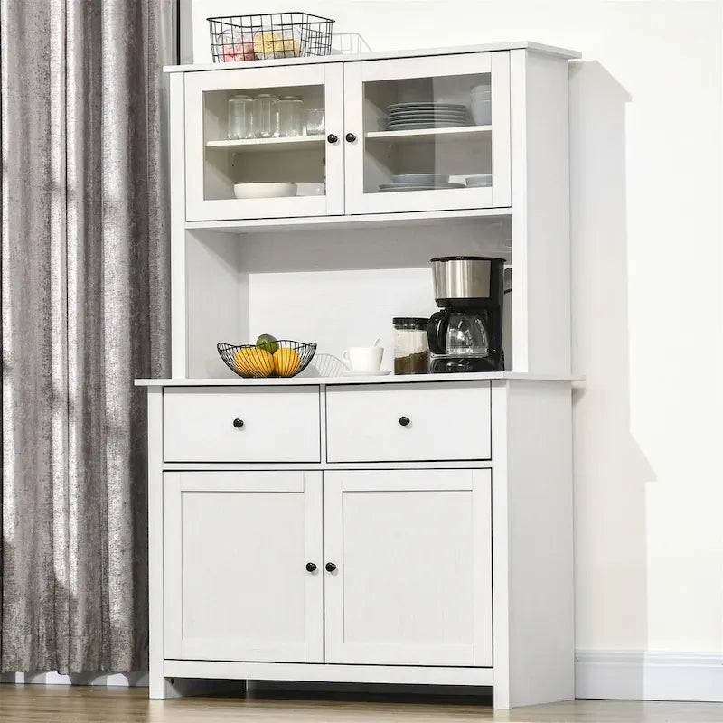 63.5 Kitchen Buffet with Hutch