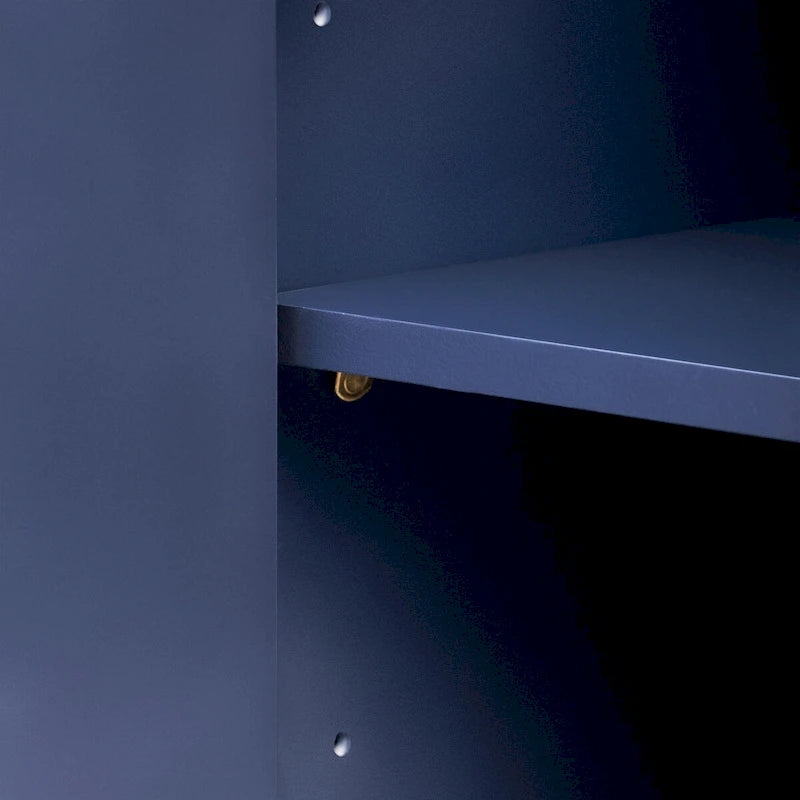 4-door Curved Corner Design Wavy Door Panel Cabinet